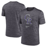 Colorado Rockies Nike Logo Velocity Performance T-Shirt discount