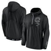 Chicago Cubs Nike Authentic Night Game Performance Half-Zip Windbreaker Online