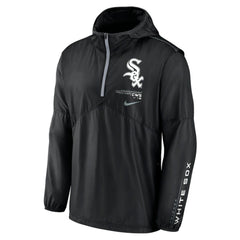 Chicago White Sox Nike Authentic Night Game Performance Half-Zip Windbreaker Clearance