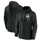 Minnesota Twins Nike Authentic Night Game Performance Half-Zip Windbreaker On Sale