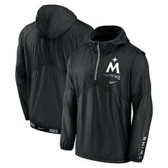 Minnesota Twins Nike Authentic Night Game Performance Half-Zip Windbreaker On Sale
