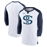 Chicago White Sox Nike Rewind 3/4-Sleeve T-Shirt Lifestyle