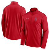 Los Angeles Angels Nike Agility Pacer Lightweight Performance Half-Zip Top Lifestyle