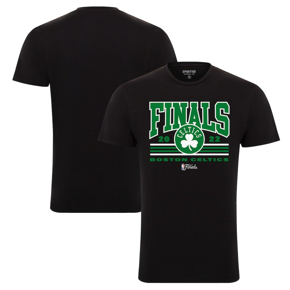 NBA - Boston Celtics Sportiqe 2022 NBA Finals Bingham T-Shirt - Black