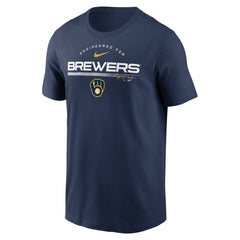 Milwaukee Brewers Nike Team Engineered Performance T-Shirt On Sale