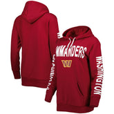 Washington Commanders G-III 4Her by Carl Banks Women's Extra Point Pullover Hoodie Burgundy - NFL