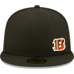 Cincinnati Bengals New Era Flawless 59FIFTY Fitted Hat Black - NFL