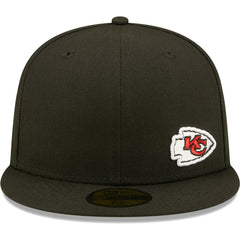 Kansas City Chiefs New Era Flawless 59FIFTY Fitted Hat Black - NFL