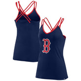 Boston Red Sox Fanatics Women's Barrel It Up Cross Back V-Neck Tank Top Online