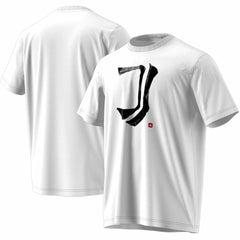 Adidas Juventus Chinese Calligraphy T-Shirts - White