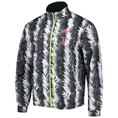 Adidas Juventus 2022/23 On-Field Team Logo Anthem Reversible Full-Zip Jacket - Black