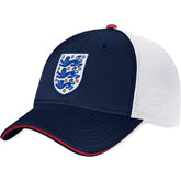 Fanatics England National Team Trucker Snapback Hat - Navy/White