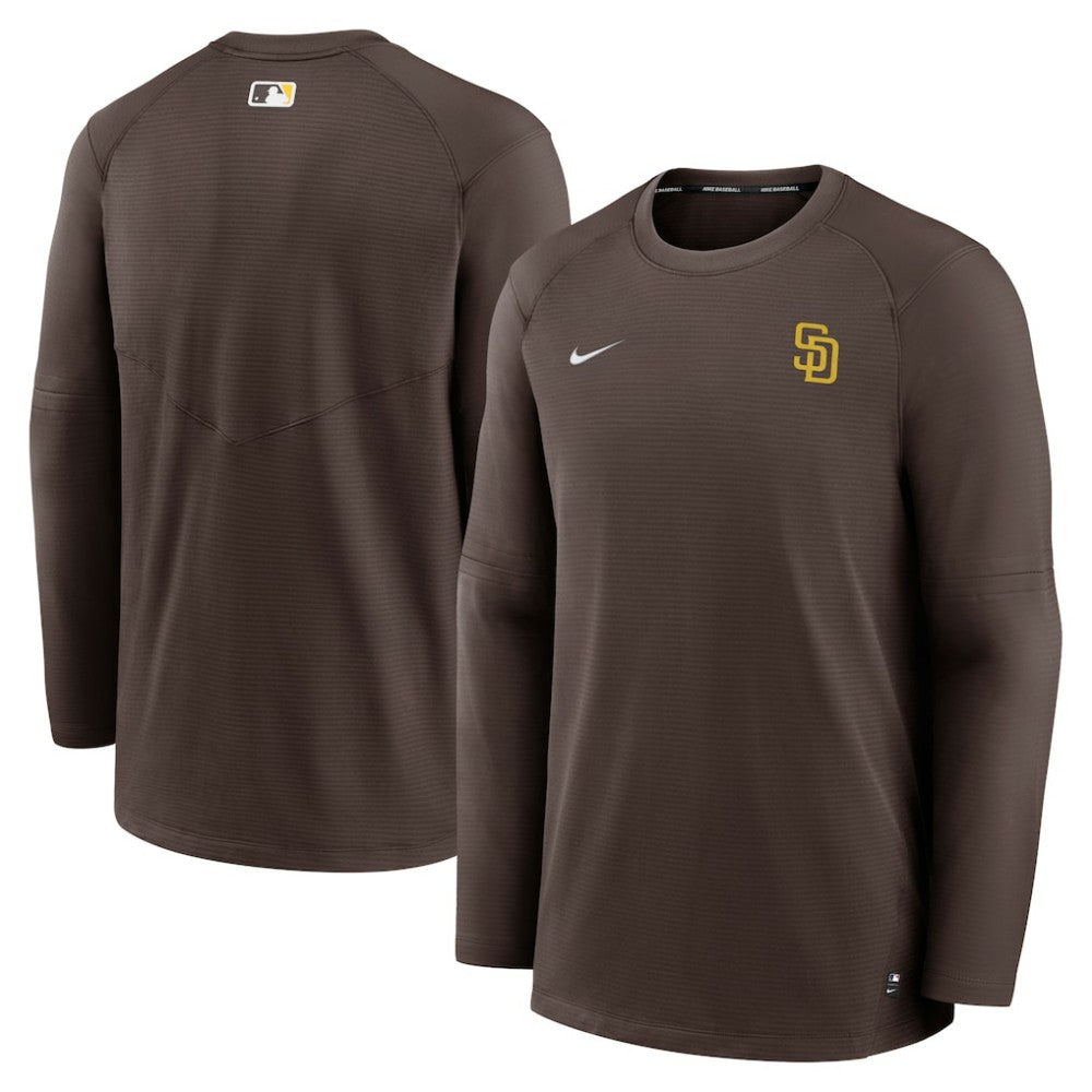 San Diego Padres Nike Authentic Collection Logo Performance Long Sleeve T-Shirt Online