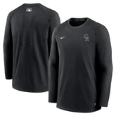 Colorado Rockies Nike Authentic Collection Logo Performance Long Sleeve T-Shirt Clearance