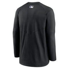 Colorado Rockies Nike Authentic Collection Logo Performance Long Sleeve T-Shirt Clearance