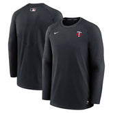 Minnesota Twins Nike Authentic Collection Logo Performance Long Sleeve T-Shirt Clearance