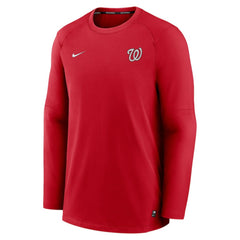 Washington Nationals Nike Authentic Collection Logo Performance Long Sleeve T-Shirt Online