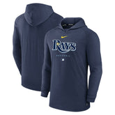 Tampa Bay Rays Nike Authentic Collection Lightweight Dri-FIT Hooded Pullover Online