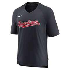 Cleveland Guardians Nike Authentic Collection Pregame Raglan Performance V-Neck T-Shirt Sale