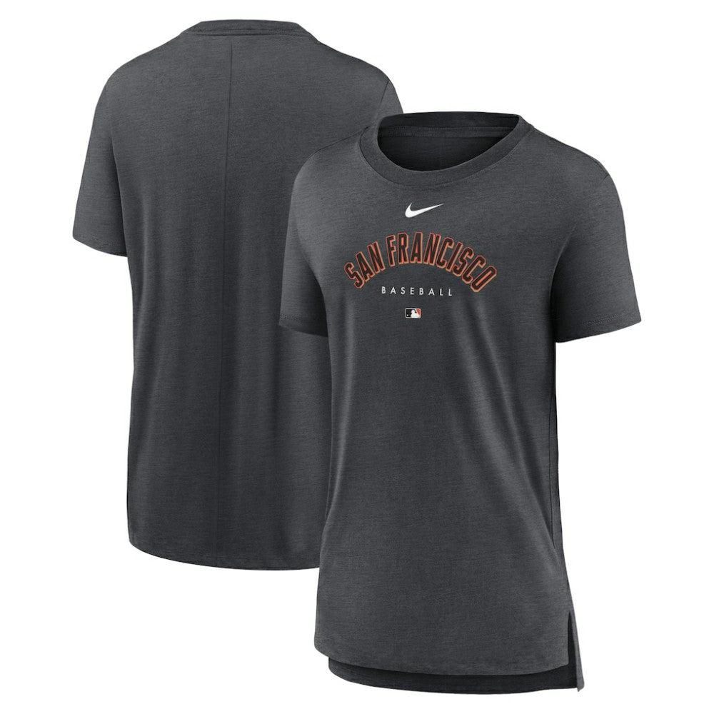 San Francisco Giants Nike Women's Authentic Collection Early Work Tri-Blend T-Shirt Near Me