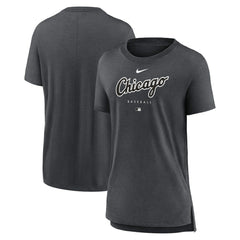 Chicago White Sox Nike Women's Authentic Collection Early Work Tri-Blend T-Shirt Clearance