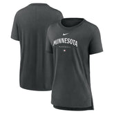 Minnesota Twins Nike Women's Authentic Collection Early Work Tri-Blend T-Shirt Sale