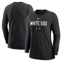 Chicago White Sox Nike Women's Authentic Collection Legend Performance Long Sleeve T-Shirt On Sale