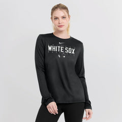 Chicago White Sox Nike Women's Authentic Collection Legend Performance Long Sleeve T-Shirt On Sale