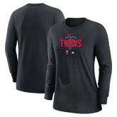 Minnesota Twins Nike Women's Authentic Collection Legend Performance Long Sleeve T-Shirt - On Sale