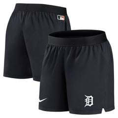 Detroit Tigers Nike Women's Authentic Collection Team Performance Shorts Lifestyle