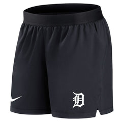 Detroit Tigers Nike Women's Authentic Collection Team Performance Shorts Lifestyle