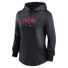 Minnesota Twins Nike Women's Authentic Collection Pregame Performance Pullover Hoodie Lifestyle