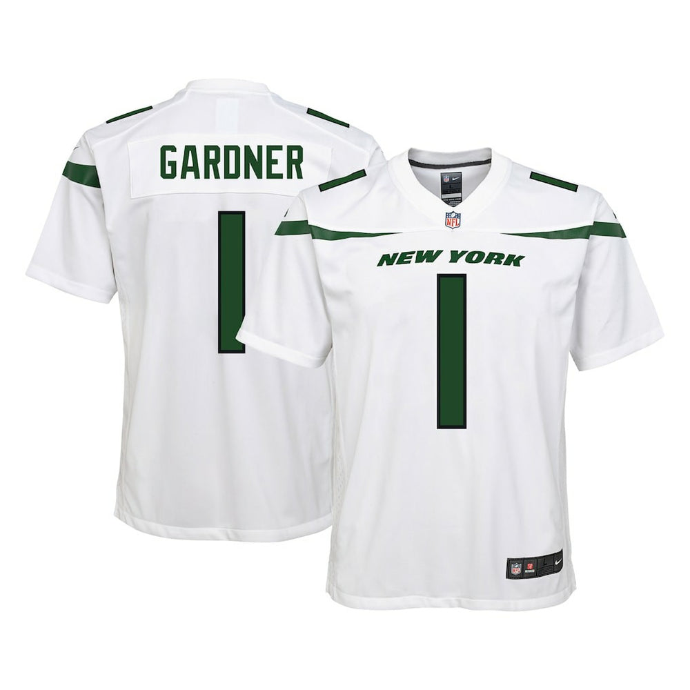 Ahmad Sauce Gardner New York Jets Youth Game Jersey White - Nike