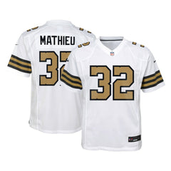 Tyrann Mathieu New Orleans Saints Youth Game Jersey White - Nike