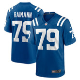 Bernhard Raimann Indianapolis Colts Player Game Jersey Royal - Nike