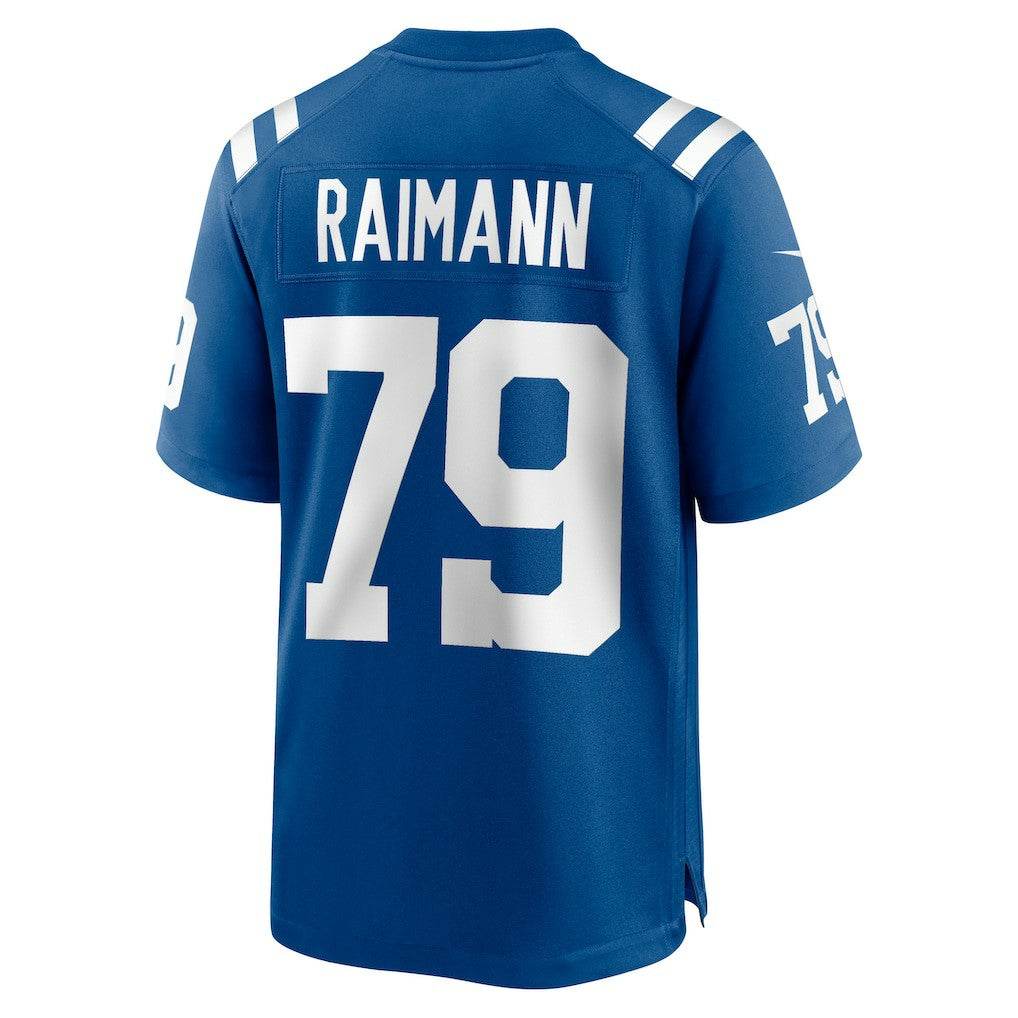 Bernhard Raimann Indianapolis Colts Player Game Jersey - Royal | NFL Jerseys