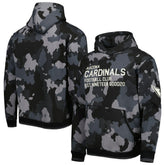 Arizona Cardinals The Wild Collective Camo Pullover Hoodie Black - NFL