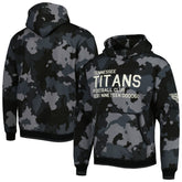 Tennessee Titans The Wild Collective Camo Pullover Hoodie Black - NFL