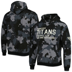 Tennessee Titans The Wild Collective Camo Pullover Hoodie Black - NFL
