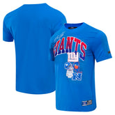 New York Giants Pro Standard Super Bowl XLVI Patch Hometown Collection T-Shirt Royal - NFL