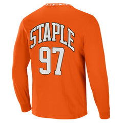 Cleveland Browns NFL x Staple Core Team Long Sleeve T-Shirt Orange - NFL