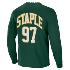 Green Bay Packers NFL x Staple Core Team Long Sleeve T-Shirt Hunter Green - NFL