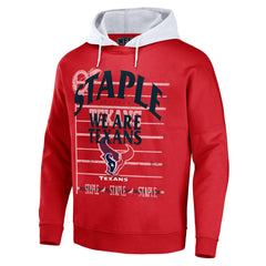 Houston Texans NFL x Staple Throwback Vintage Wash Pullover Hoodie Navy - NFL