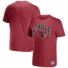 Arizona Cardinals NFL x Staple Logo Lockup T-Shirt Cardinal - NFL