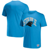 Carolina Panthers NFL x Staple Logo Lockup T-Shirt Blue - NFL
