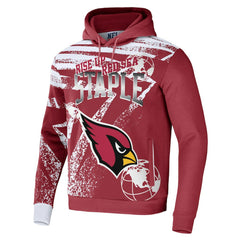 Arizona Cardinals NFL x Staple All Over Print Pullover Hoodie Cardinal - NFL