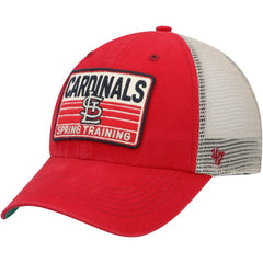 St. Louis Cardinals '47 Four Stroke Clean Up Trucker Snapback Hat Lifestyle