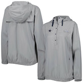 Dallas Cowboys Women's Tamiami Omni-Shade Pullover Hoodie Gray - Columbia