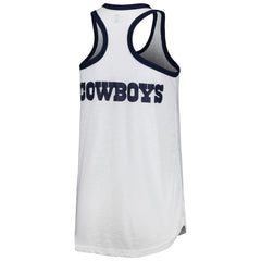 Dallas Cowboys G-III 4Her by Carl Banks Women's Tater Tank Top White - NFL