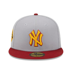 New York Yankees New Era World Series Champions Navy Undervisor 59FIFTY Fitted Hat Lifestyle